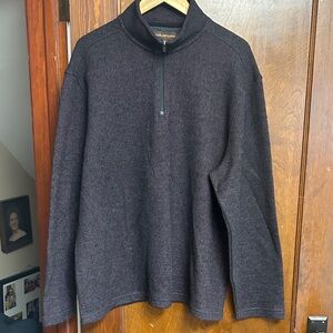 Fairlane & Sons Men's Quarter Zip-Up Pullover XXL